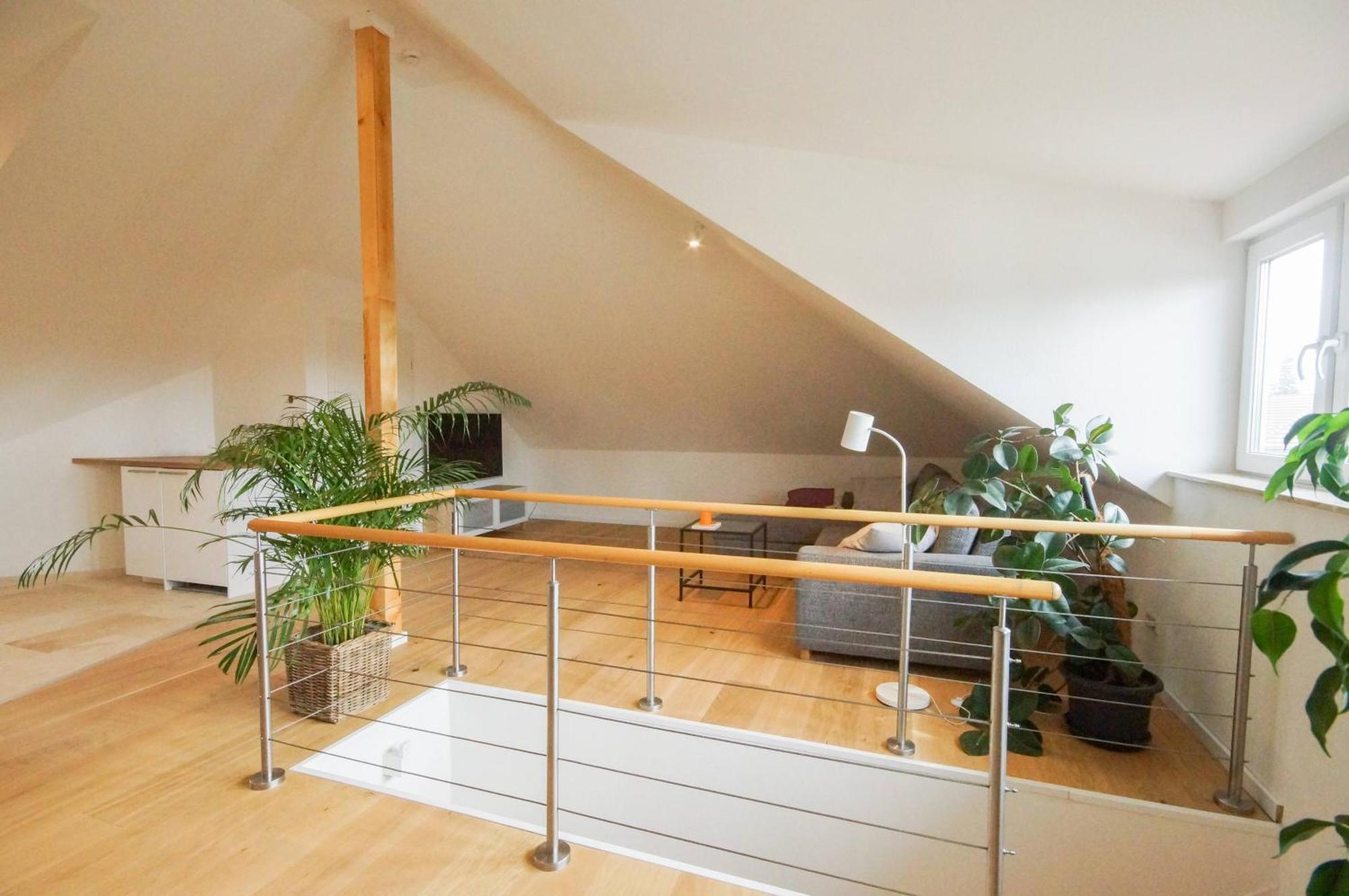 Modernes Und Helles Apartment Im Loft Stil Heidelberg Esterno foto