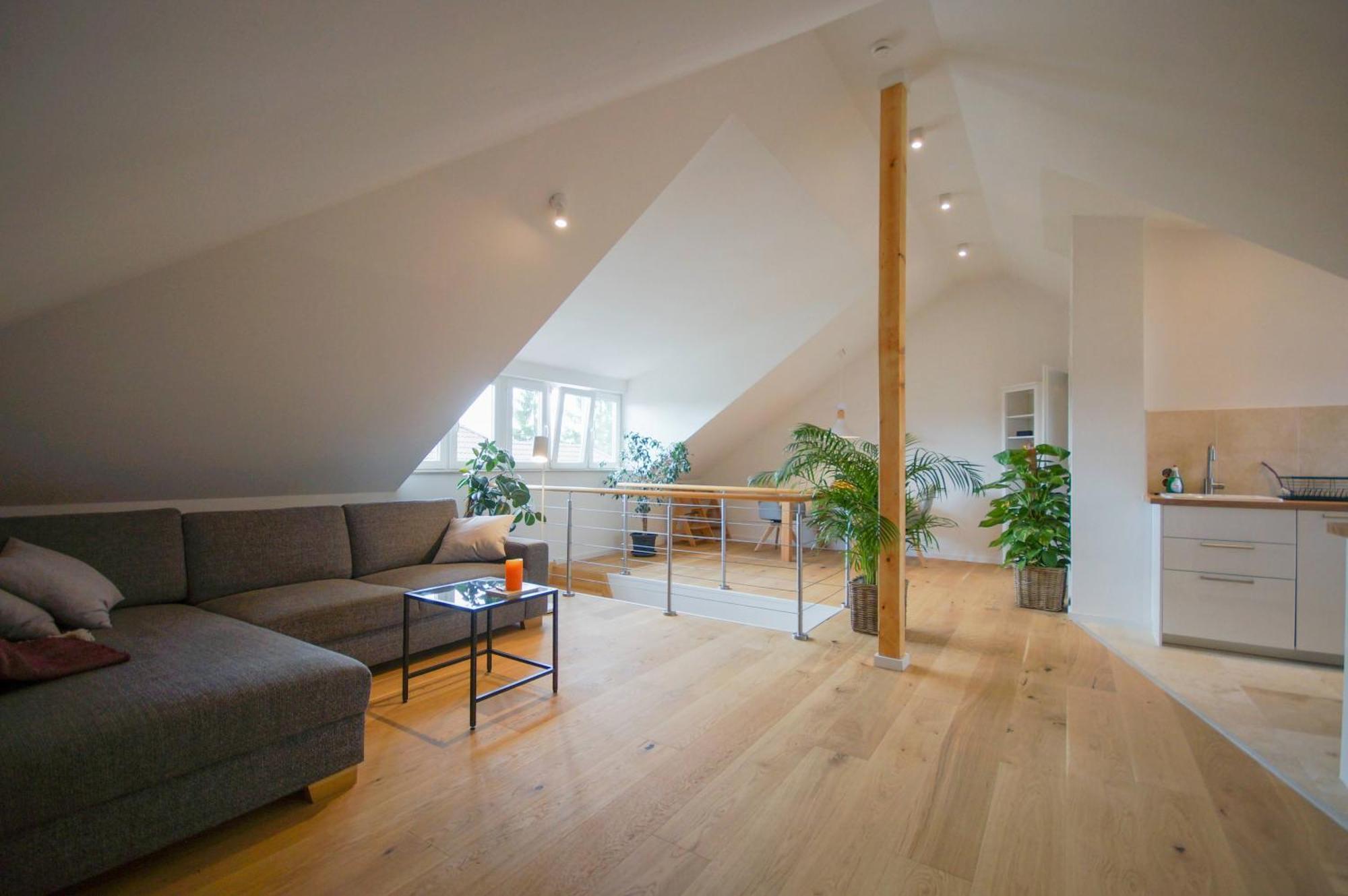 Modernes Und Helles Apartment Im Loft Stil Heidelberg Esterno foto