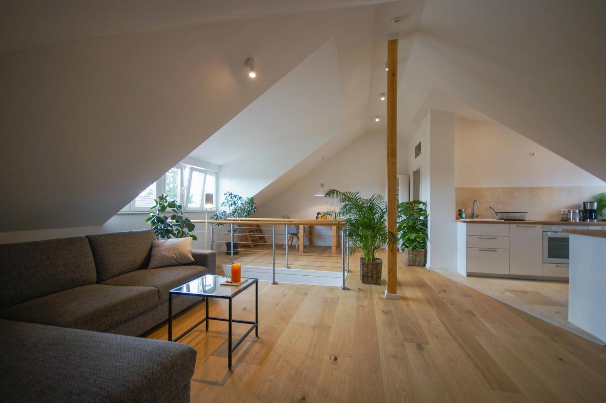 Modernes Und Helles Apartment Im Loft Stil Heidelberg Esterno foto